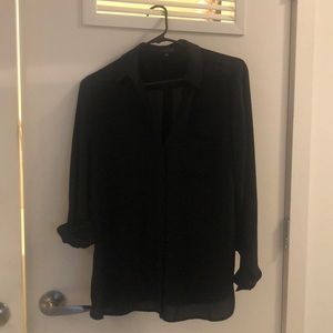 Black The Limited Blouse Size Large